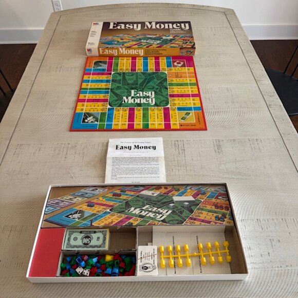 Vintage 1974 Milton Bradley Easy Money Game #4620 - Picture 2 of 13